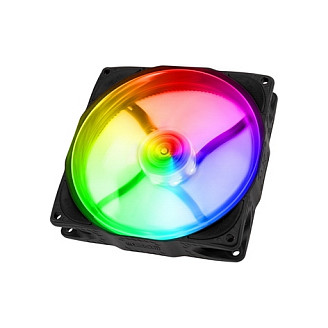 Ftohës për Kasë Noiseblocker NB-eLoop X B12-P ARGB / 120mm / PWM / 2000 RPM / 132.4 m³/h / 28.4 dBA / 7 LED ARGB – Zezë - 2
