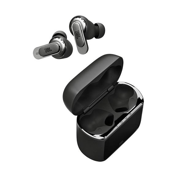 Kufje pa kabllo JBL Tour Pro 3 / TWS / Bluetooth 5.3 / 10.2mm + 5.1x2.8mm / 20-40000Hz / LDAC / True Adaptive Noise Cancelling 2.0 / 6 Mikrofona - Zezë - 5