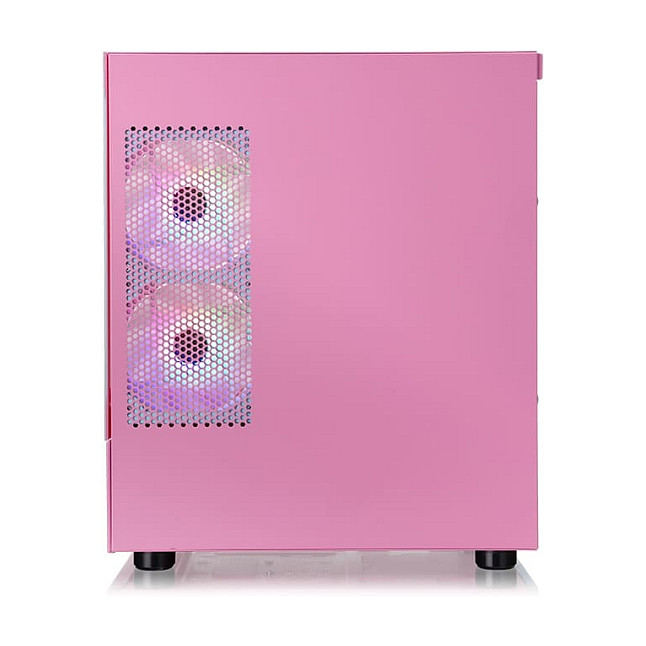 Kasë PC Thermaltake CA-1Z4-00MAWN-01 / Micro Tower / PS2 / 3x 120mm Fan - Rozë - 4