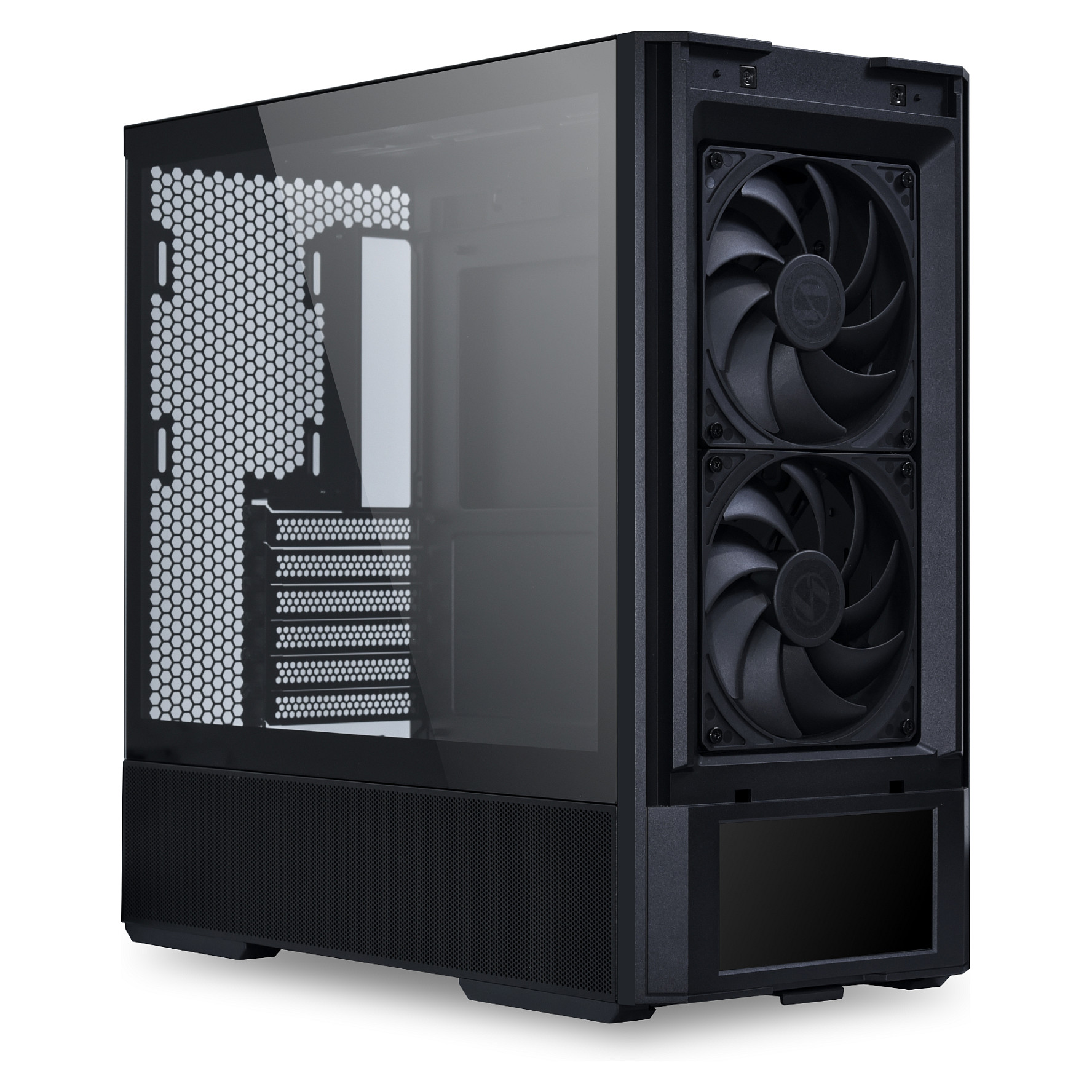 Kasë Lian Li LANCOOL 207 DIGITAL / Midi Tower / ATX / 4x PWM Fan / 6" LCD - Zezë - 11