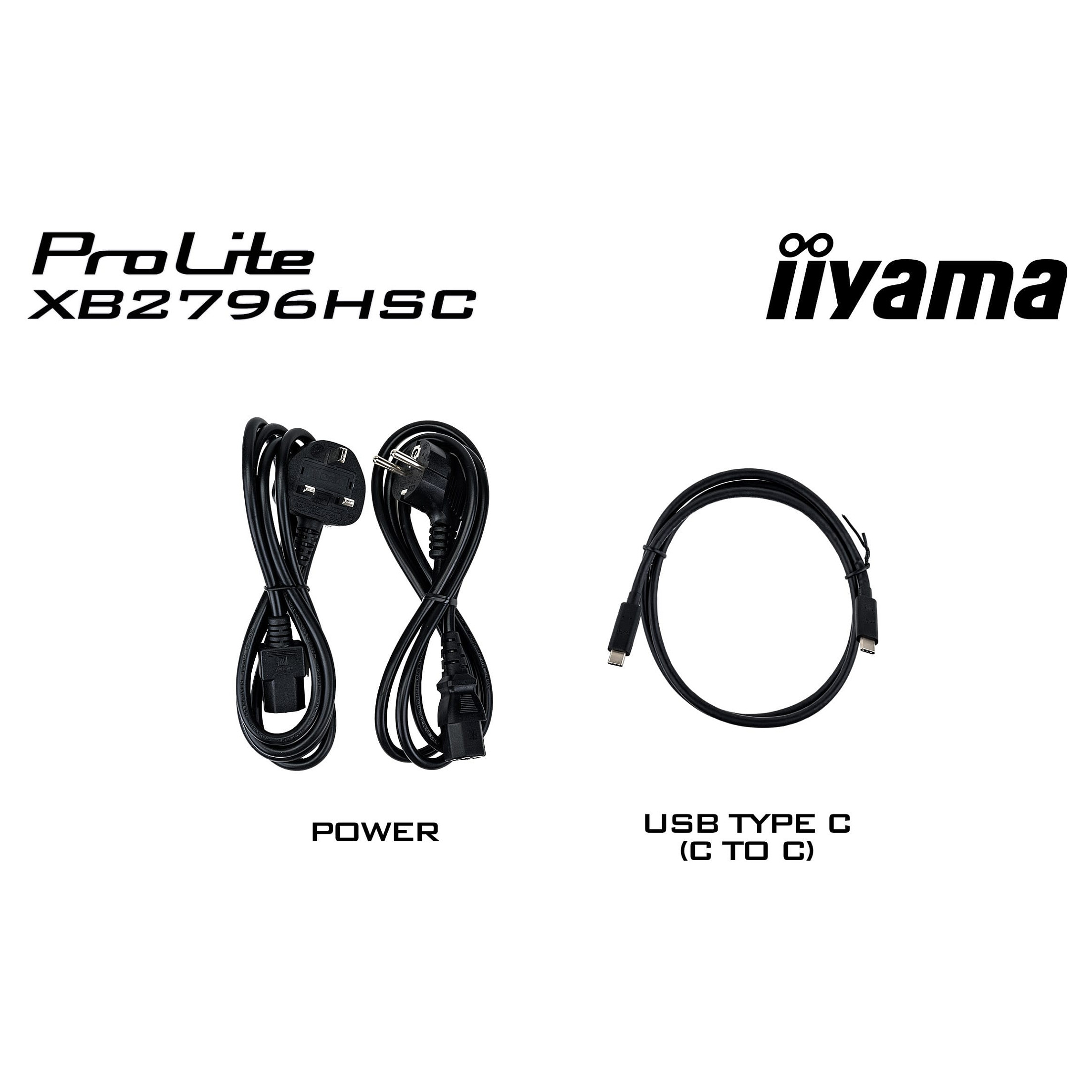 Monitor iiyama ProLite XB2796HSC-B1 / 27" / Full HD IPS / 144Hz / 3ms / HDMI+USB-C - Zezë - 15