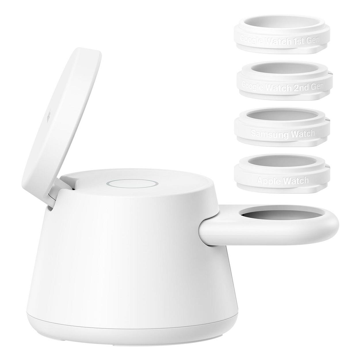 Adapter Belkin UltraCharge / Qi2.2 / 25W / Modular / 3-në-1 / USB-C - Bardhë - 4