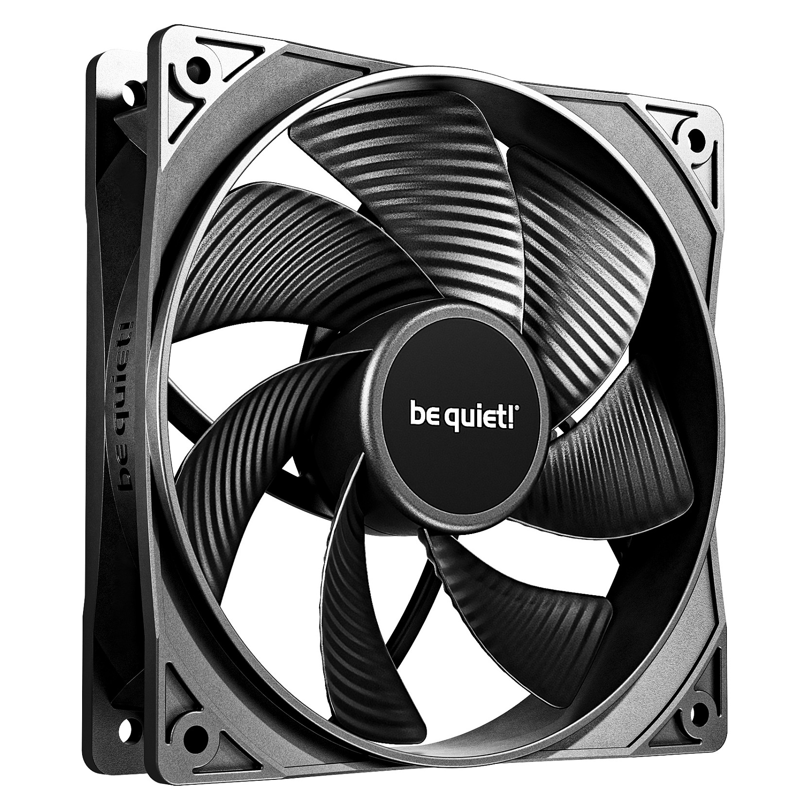 Ftohës për Kasë be quiet! Pure Wings 3 Reverse / 120mm / 1500 RPM / PWM / 3-Pack – Zezë