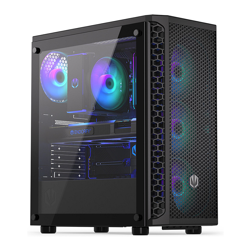 Kasë PC ENDORFY Signum 300 ARGB / Tower / 4x 120mm ARGB Fan / Radiator 360mm - Zezë