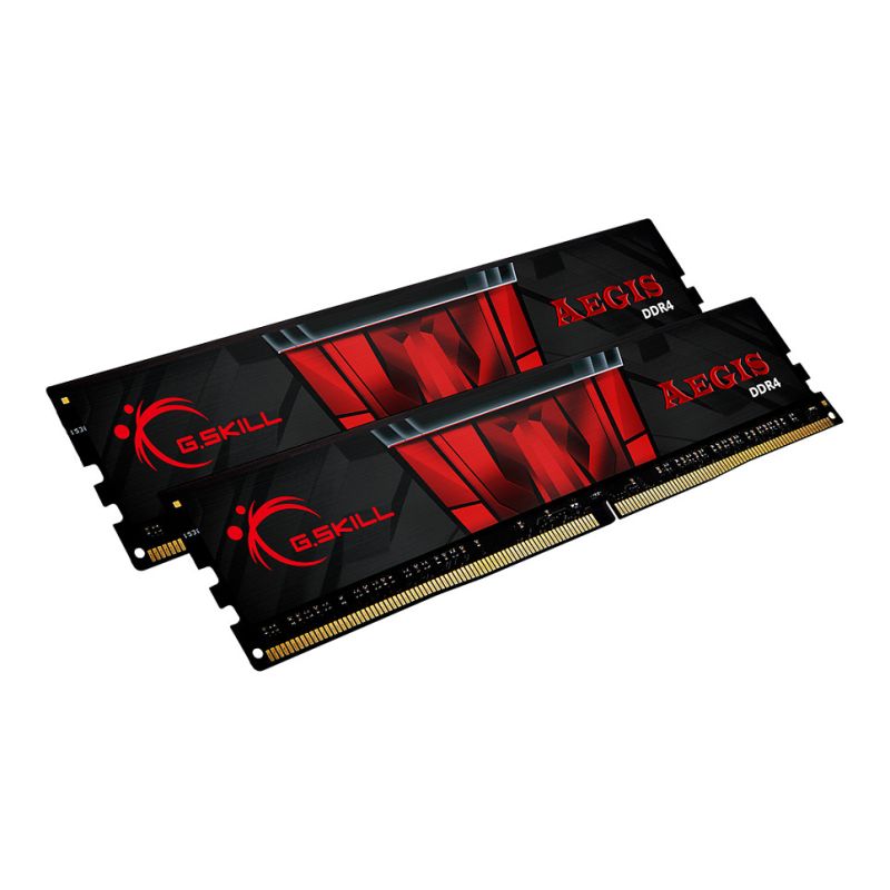 RAM DDR4 G.SKILL Aegis – 16GB (2x8GB), DDR4, 3200MHz, CL16, 1.35V, DIMM, Dual Channel - 3