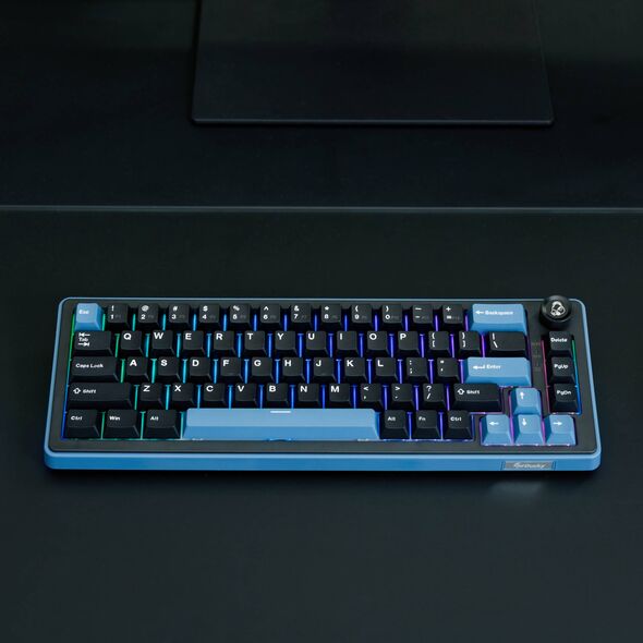 Tastierë Gaming Ducky OK-M 65 / 65% / Mekanike / KTT Linear / Hot-Swap / RGB / USB-C - Zezë - 6