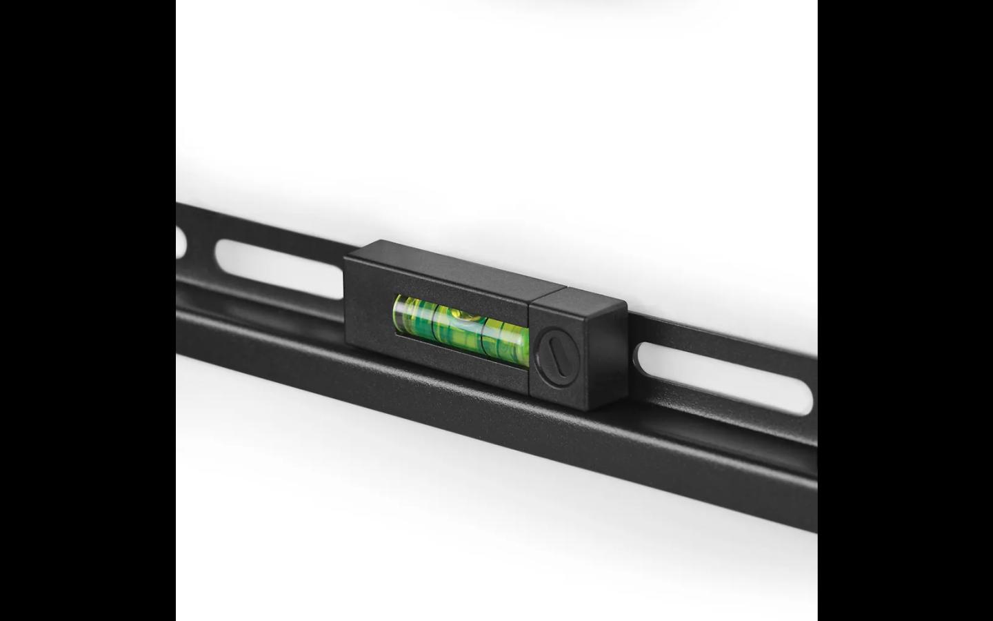 Mbajtëse për TV One For All WM2415 Smart FLAT, 32–70", VESA deri në 400×400mm, 60kg, Distancë nga Muri 22mm - Zezë - 3