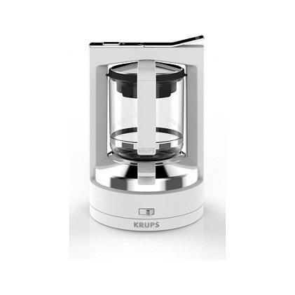 Aparat për Kafe me Filter Krups T8.2 KM4682, 850 W, Rezervuar 1 L, Deri në 12 Filxhanë – Bardhë/Argjend - 2