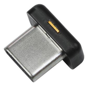 Çelës Sigurie Yubico YubiKey 5C Nano / USB-C / FIDO2 / U2F / PIV / OpenPGP – Zezë