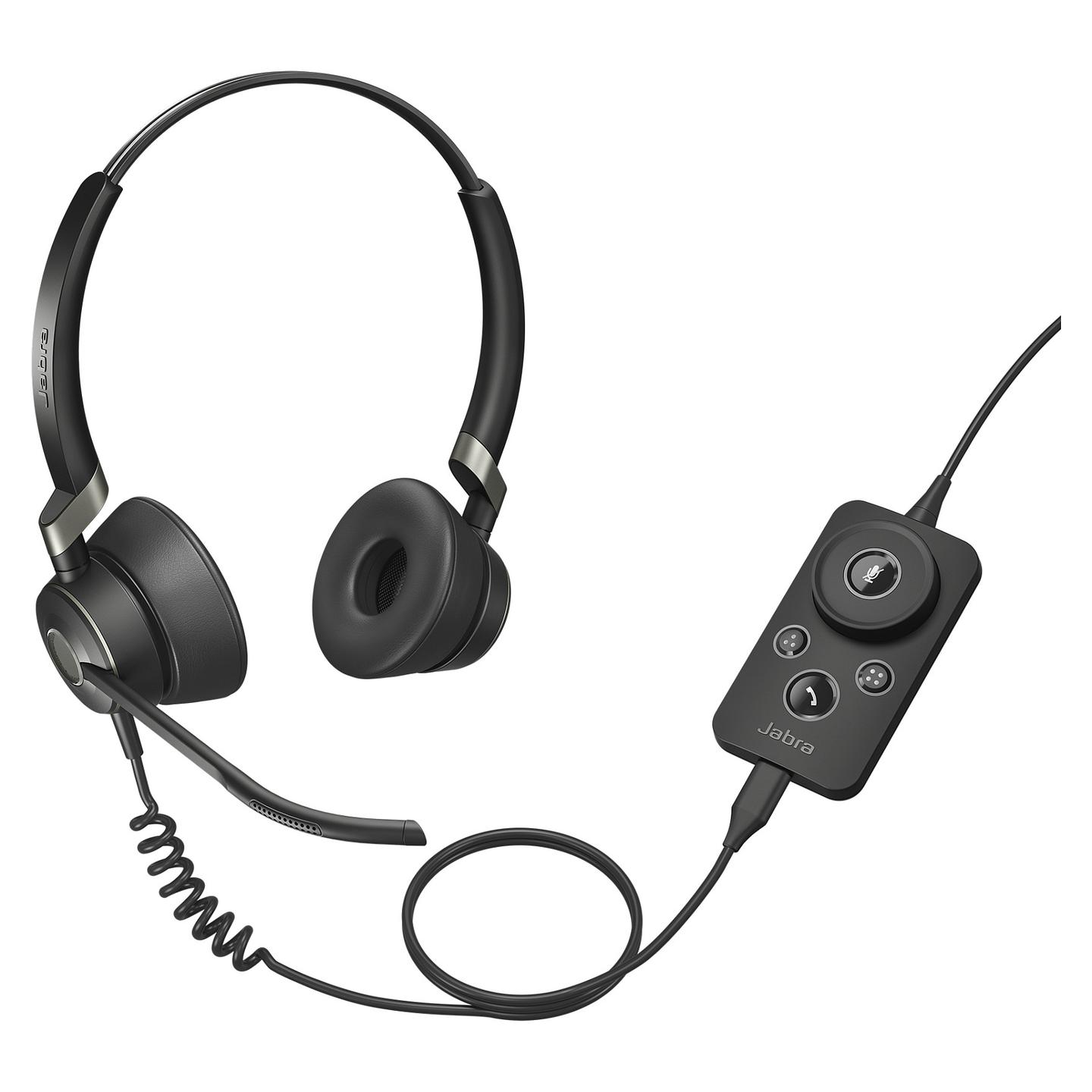 Kufje me kabllo Jabra Engage 50 Stereo / USB-C / Business Headset / 3 Mikrofona – Zezë - 5