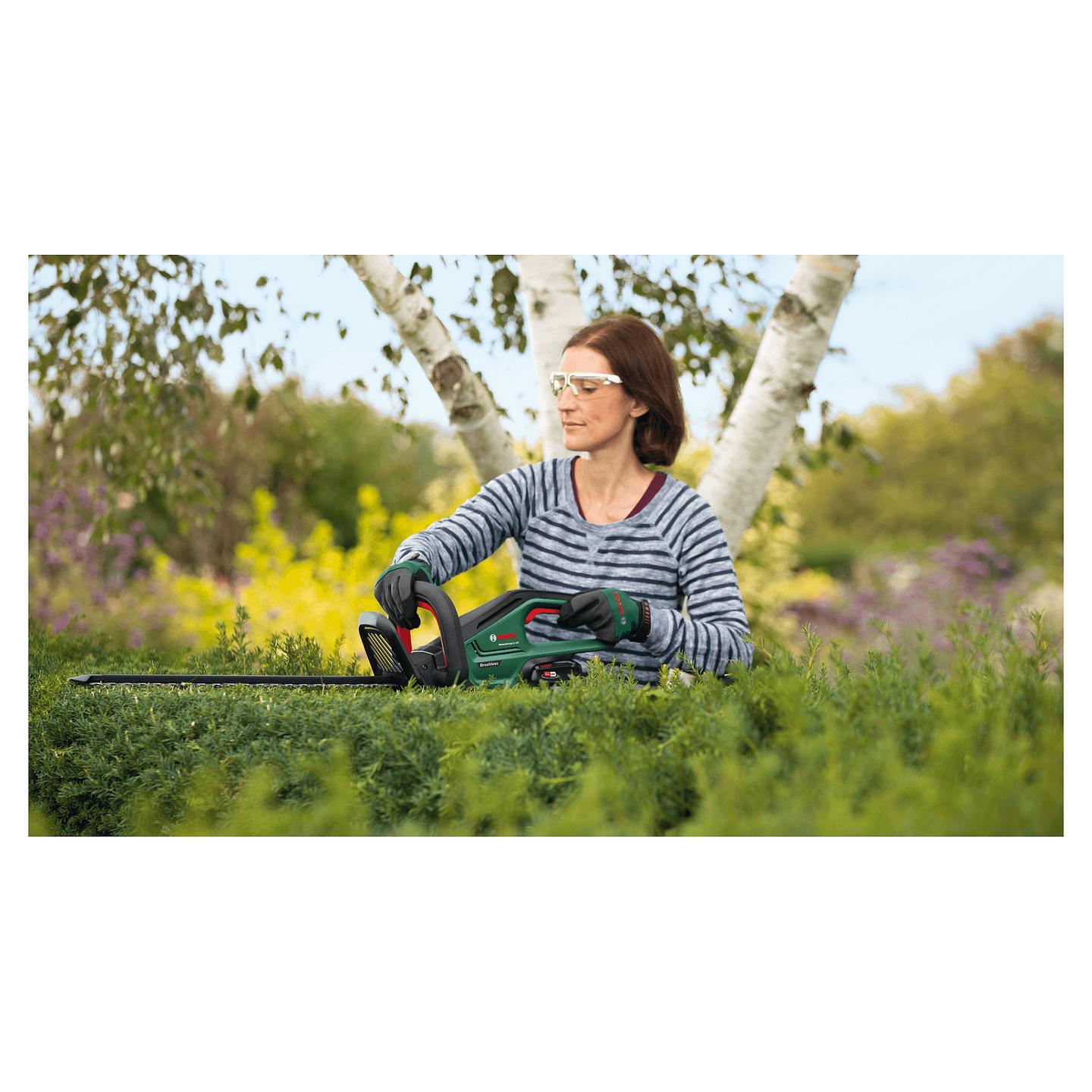 Prerëse Gardhi me Bateri Bosch UniversalHedgeCut 18V-50, 18V, 50cm, 20mm, 2800spm, 1x2.5Ah - Gjelbër/Zezë - 7