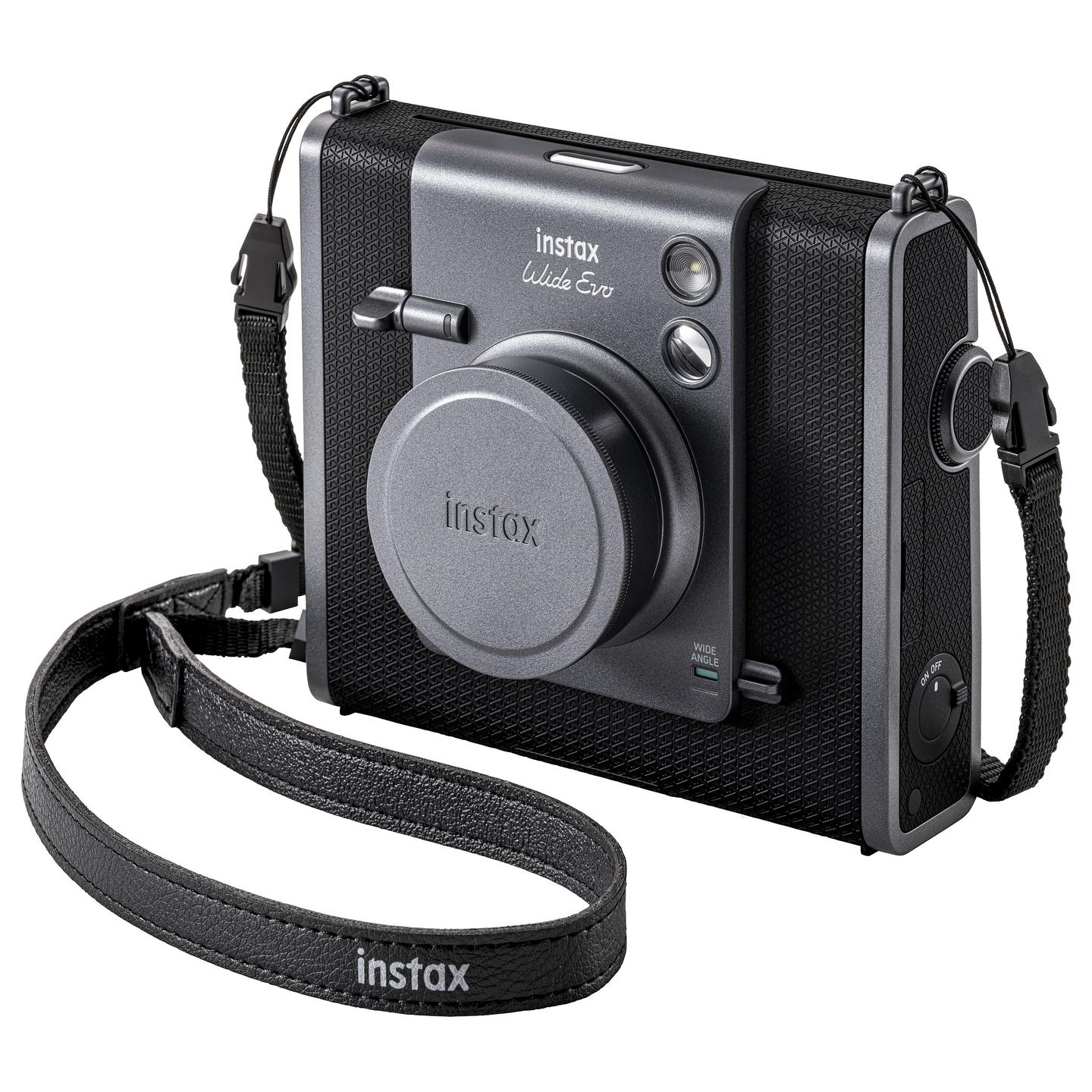 Kamerë Instant Fujifilm instax WIDE Evo / Hybrid / 16MP / LCD 3.5" / Bluetooth 5.1 / 10 Lens Effects / 10 Film Effects - Zezë/Gri - 11