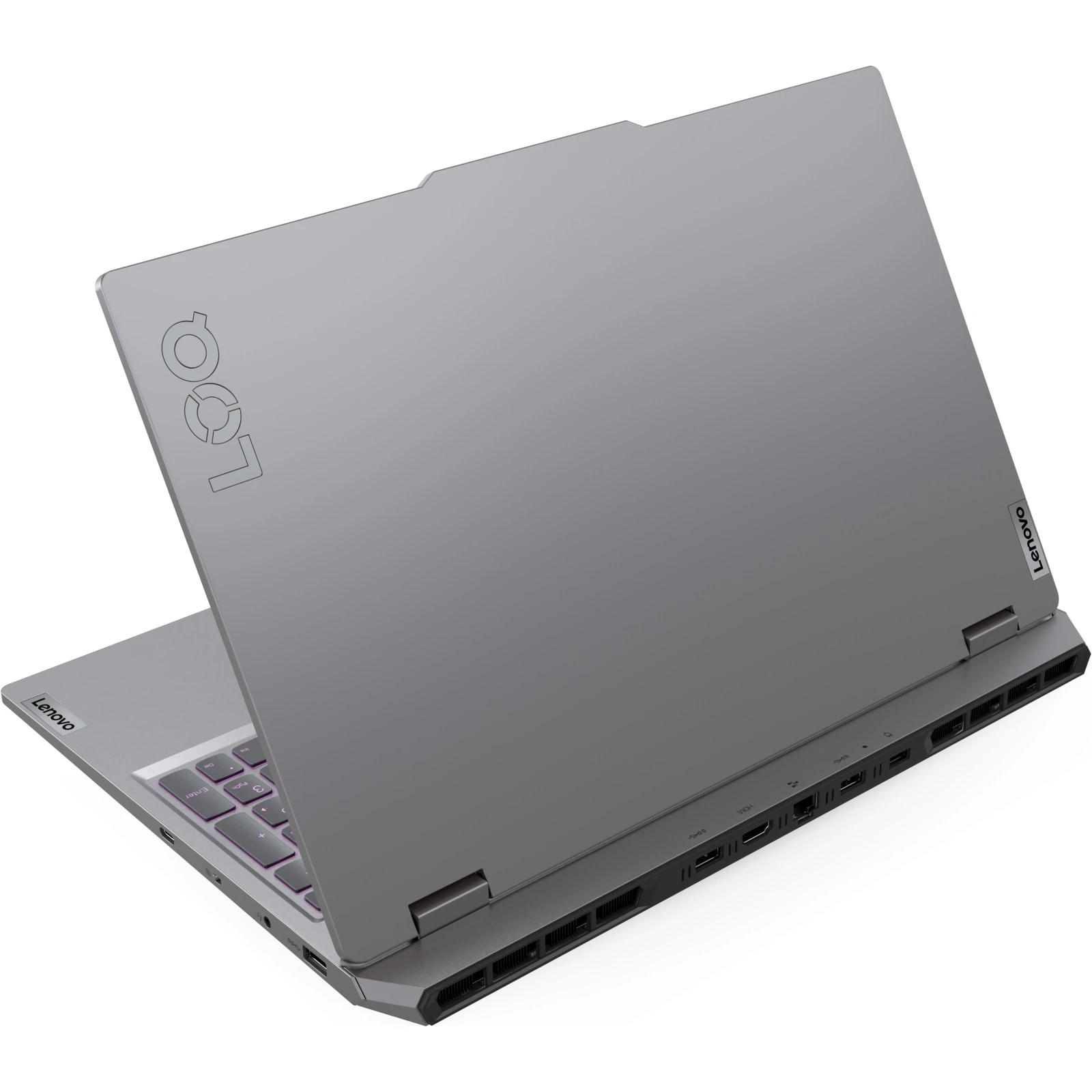 Laptop Gaming Lenovo LOQ 15IRX9 / Core i5-13450HX / 16GB DDR5 / 512GB / RTX 4050 6GB / 15.6" FHD IPS 144Hz – Luna Grey - 4