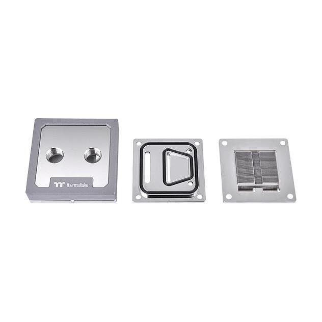Ftohës për Procesor Thermaltake Pacific W8 / Water Block / Copper Nickel / G1/4" / 93 x 93 x 25 mm - Argjend - 3
