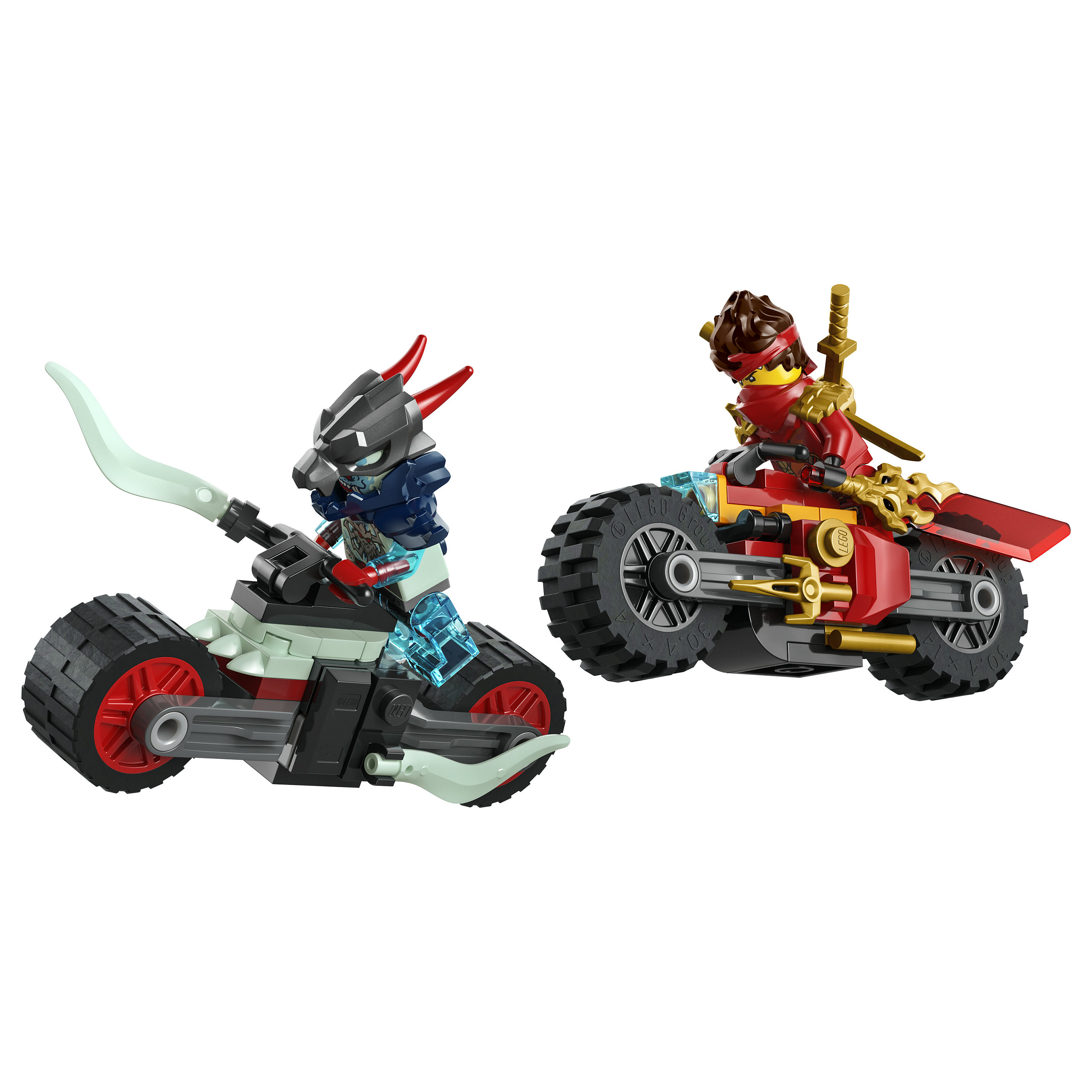 LEGO NINJAGO Kai's Motorcycle Speed Race - 22