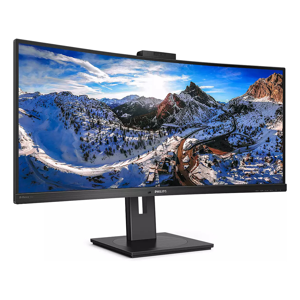 Monitor Philips P Line 346P1CRH/00 / 34" / UWQHD VA Curved / 100Hz / 4ms / HDMI+DisplayPort+USB-C - Zezë - 4