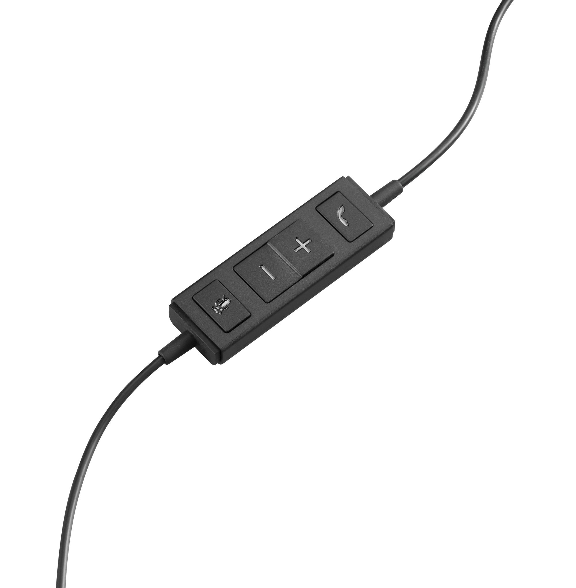 Kufje me Kabllo Logitech H570e Stereo 981-000575 / USB-A - Zezë - 5