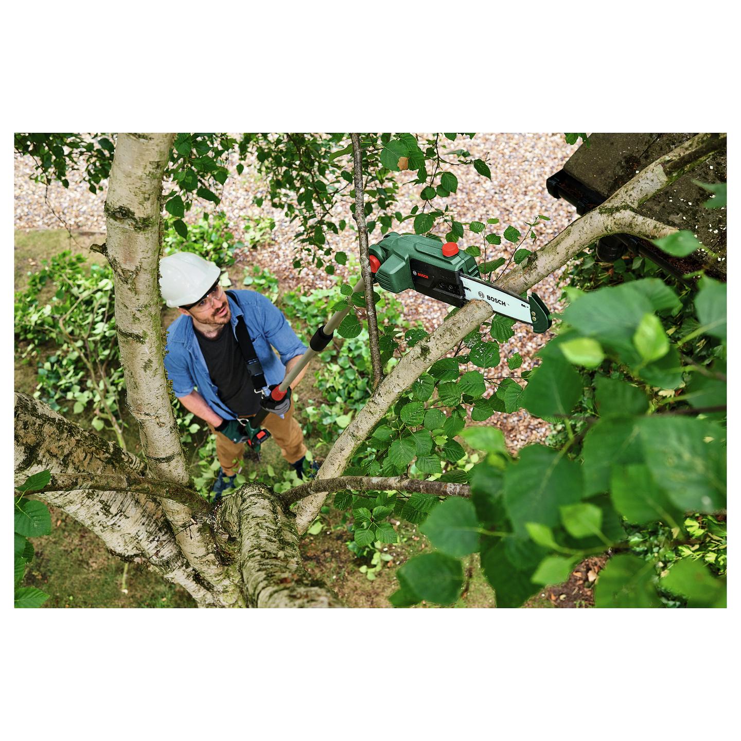 Sharrë për Degë me Shtyllë Bosch UniversalChainPole 18, 18V, 20cm, 4m/s - Gjelbër/Zezë - 9