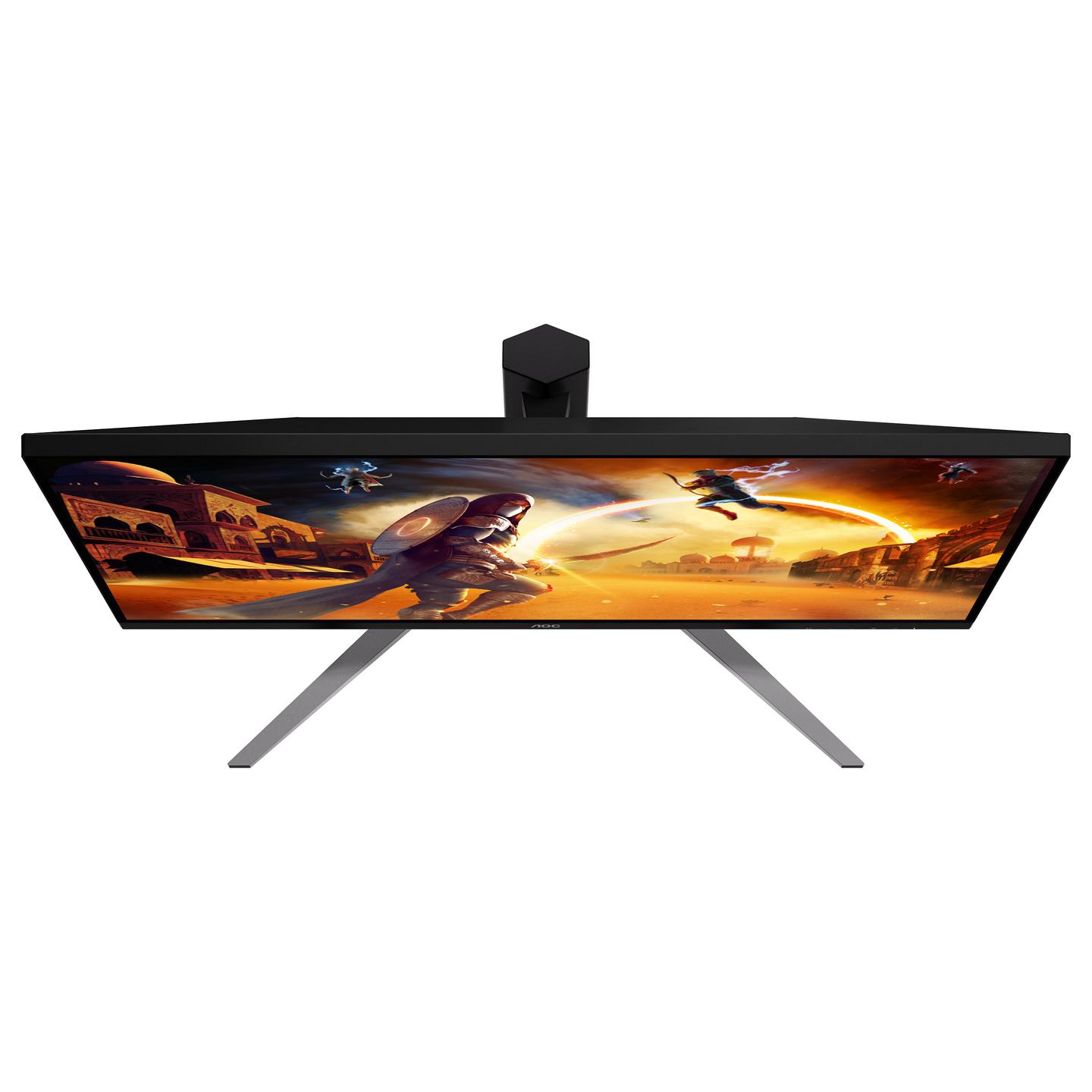 Monitor Gaming AOC G4 U32G4U, 31.5", 4K UHD Fast IPS, 160Hz, 1ms, HDR400, HDMI 2.1 + DisplayPort - Zezë/Kuqe - 9