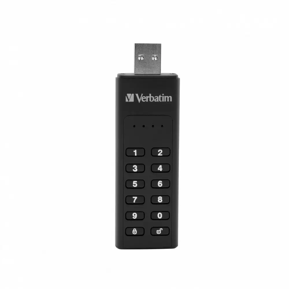 USB Flash Drive Verbatim Keypad Secure / 32GB / USB 3.2 Gen1 Type-A / AES 256-bit - Zezë - 2