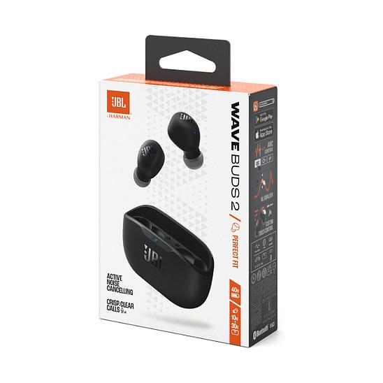 Kufje pa kabllo JBL Wave Buds 2 / TWS / Bluetooth 5.3 / 8mm / ANC / 20-20000Hz / 4 Mikrofona - Zezë - 10