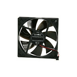 Ftohës për Kasë Noiseblocker BlackSilent Pro Fan PK2 / 140mm / 25mm / 1200 RPM / 20 dBA / NB-NanoSLI / NB-Silentframe – Zezë