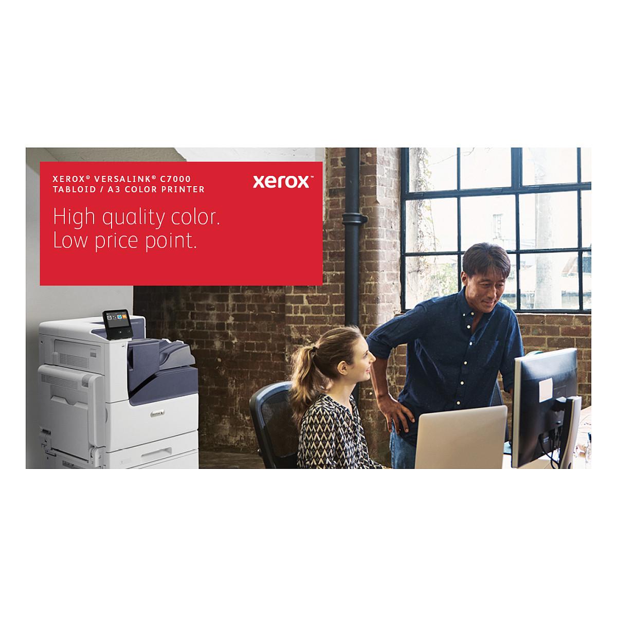 Printer Laser Xerox VersaLink C7000V/DN, A3, Color, Duplex, 35ppm, 1200x2400DPI, Ethernet, USB - Bardhë - 27