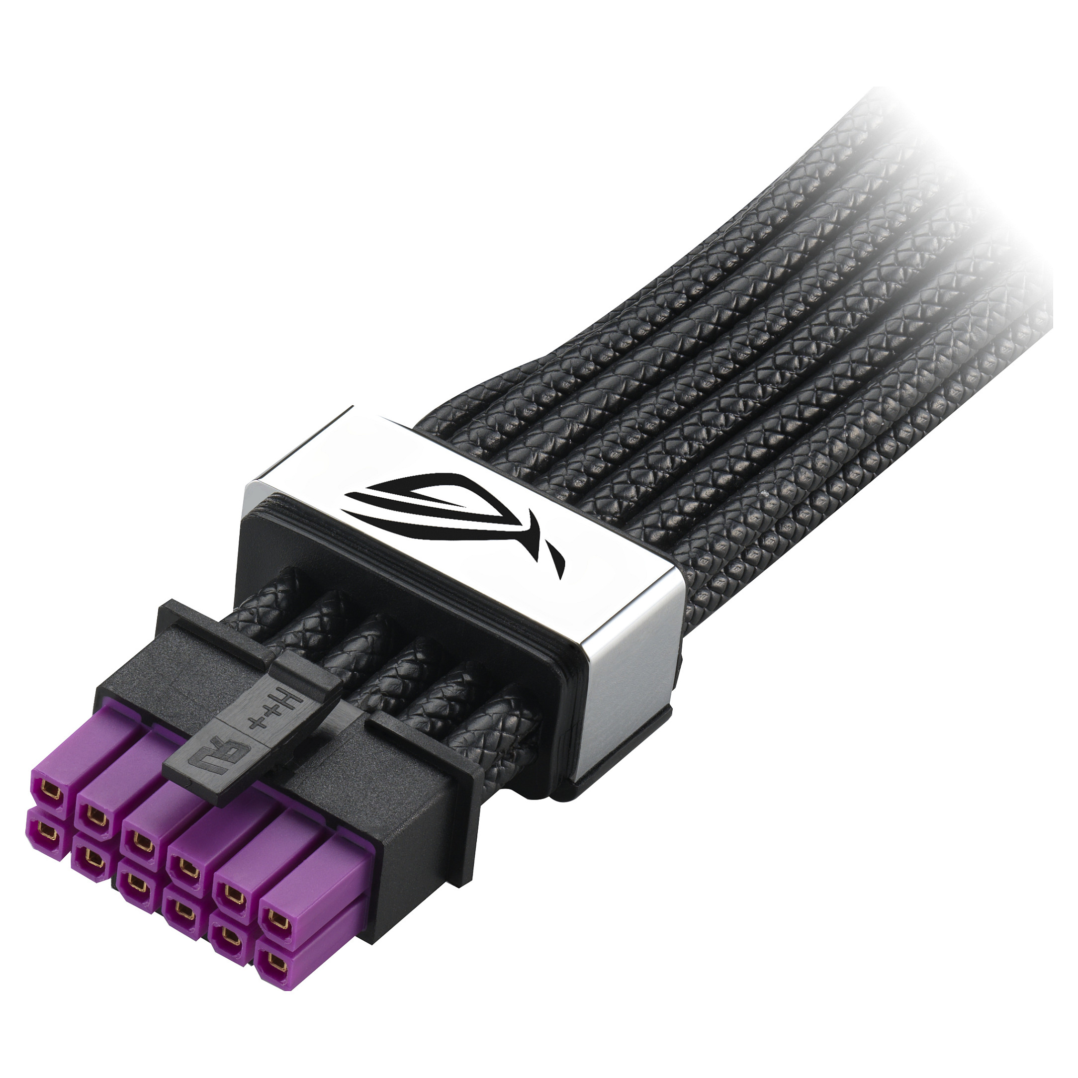 Kabllo për furnizim me Energji ASUS ROG Equalizer / PCIe 16-pin / PCIe x16 Gen 4.0 / 0.75m - Zezë - 9