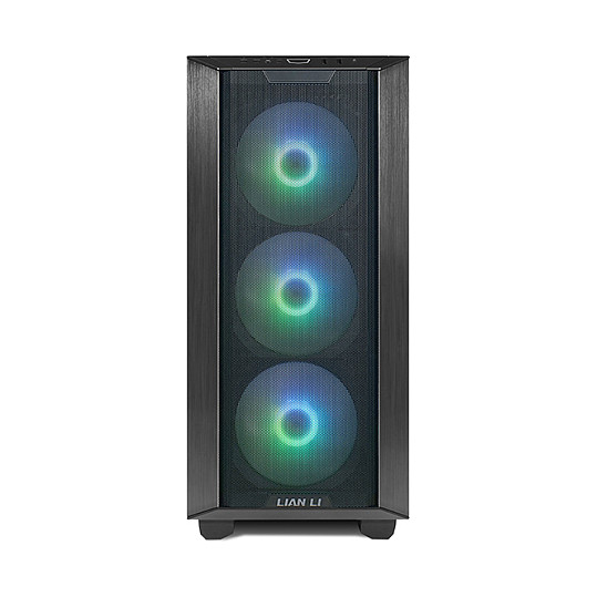 Kasë Lian Li LANCOOL III RGB / Midi Tower / E-ATX / 4x 140mm PWM ARGB Fan / Tempered Glass - Zezë - 3