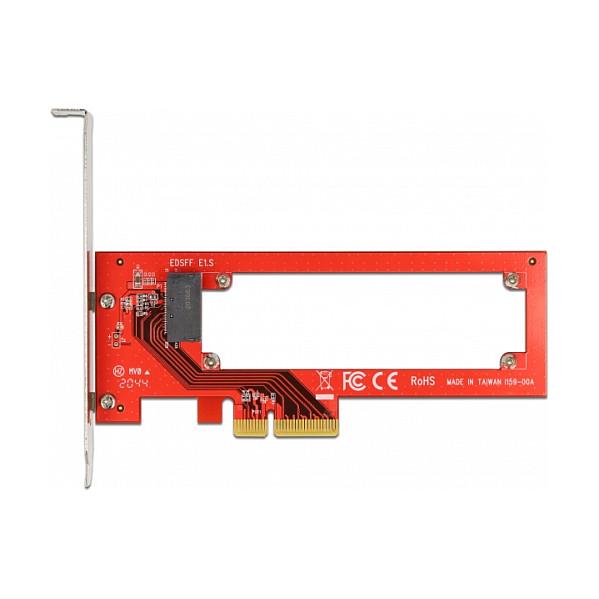 Kartë Zgjerimi Delock 90055, PCI Express 4.0 x4, 1x EDSFF E1.S, NVMe, Low Profile - 4