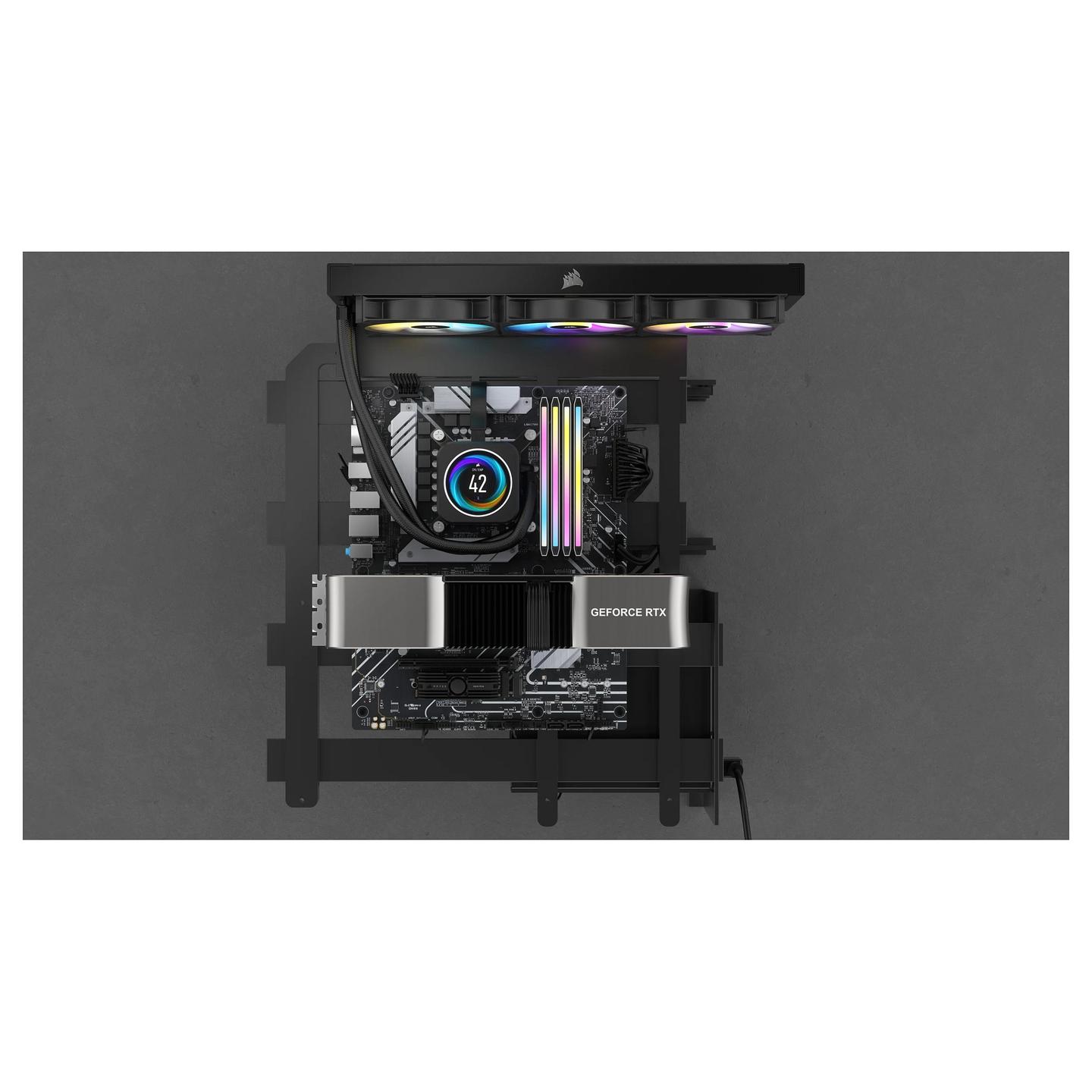 RAM Memorie DDR5 Corsair Dominator Titanium RGB, 32GB (2x16GB), DIMM, 6400MT/s, CL32, Intel XMP - Bardhë - 8