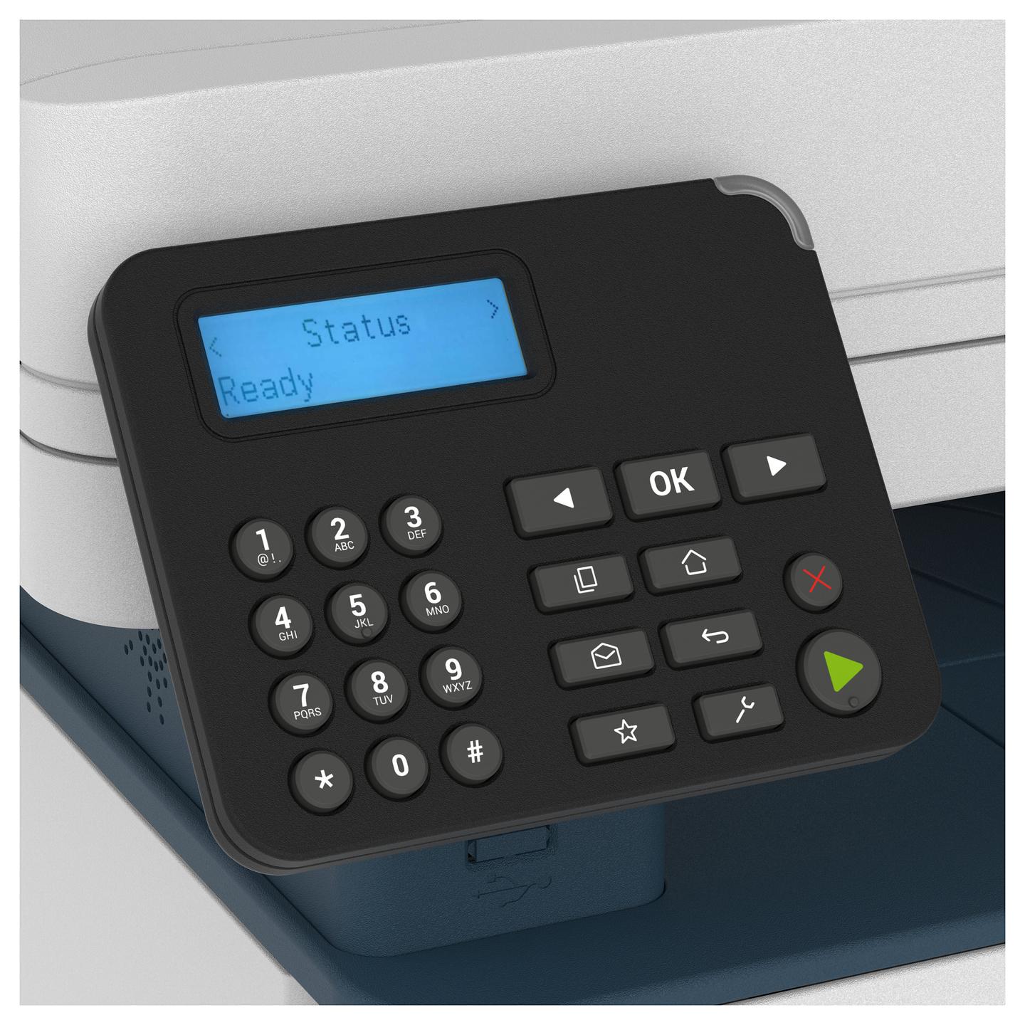Printer Multifunksional Xerox B225, Laser Monokrom, A4, 34 ppm, 3 në 1, ADF 50-fletësh, Duplex, Wi-Fi, Ethernet, USB 2.0 - Bardhë - 6