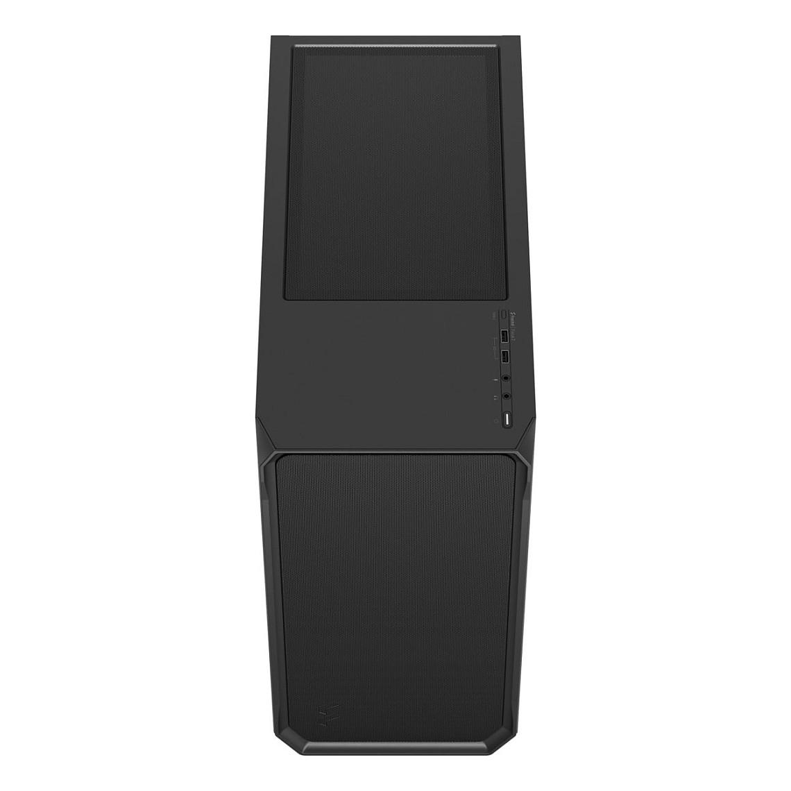 Kasë PC Fractal Design Focus 2 / Midi Tower / ATX / 2x 140mm Fan - Zezë - 3