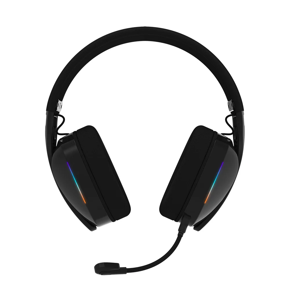 Kufje Gaming Zalman ZM-HPS650W / Wireless 2.4GHz & 3.5mm / 40mm / Mikrofon / RGB – Zezë - 2