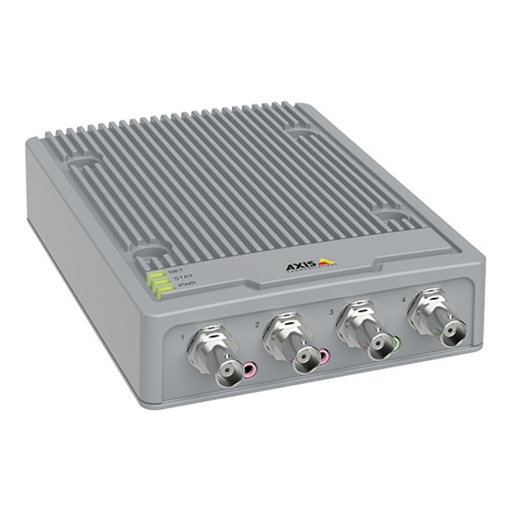 Encoder Video Axis P7304, 4 Kanale, 1080p, H.264/H.265, PoE, MicroSD - Hiri