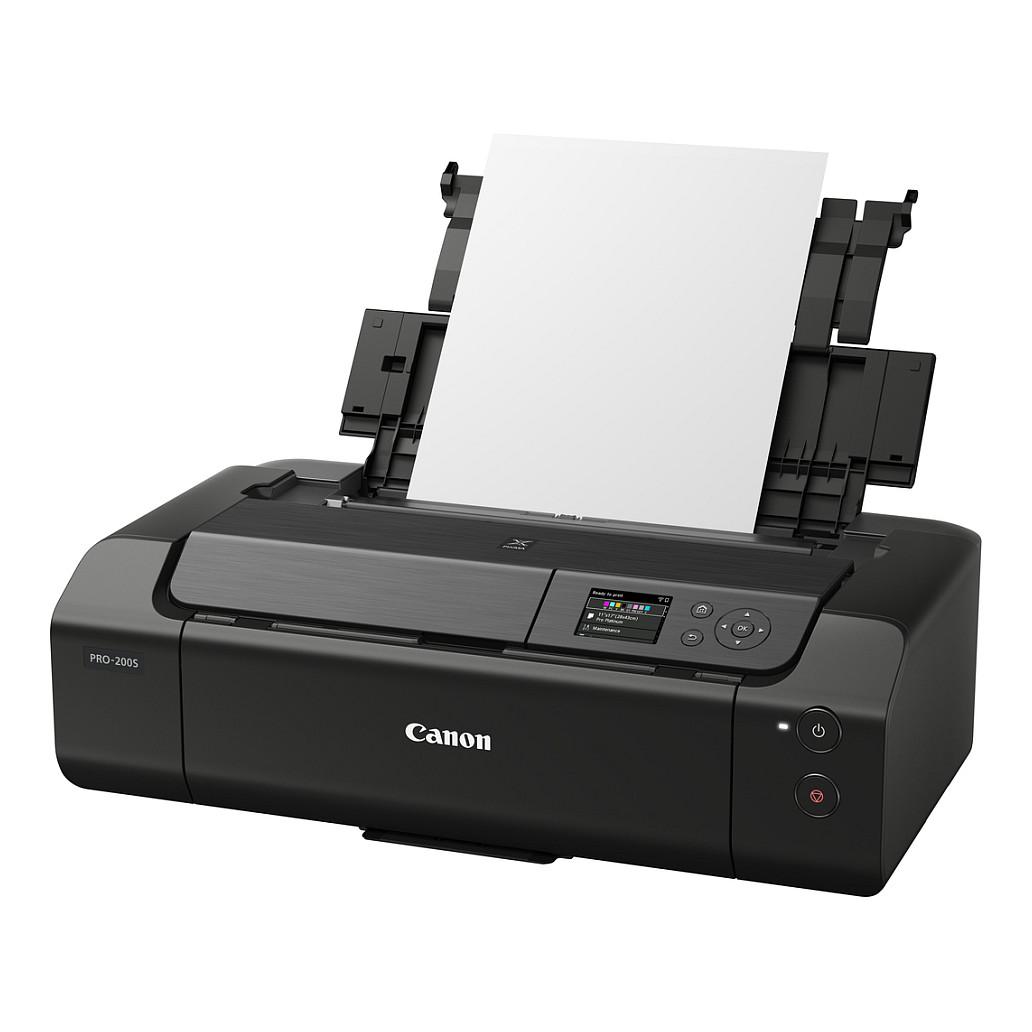Printer për Foto Canon PIXMA PRO-200S / Inkjet / 8 Ngjyra / A3+ / 4800 × 2400 DPI - Zezë - 6