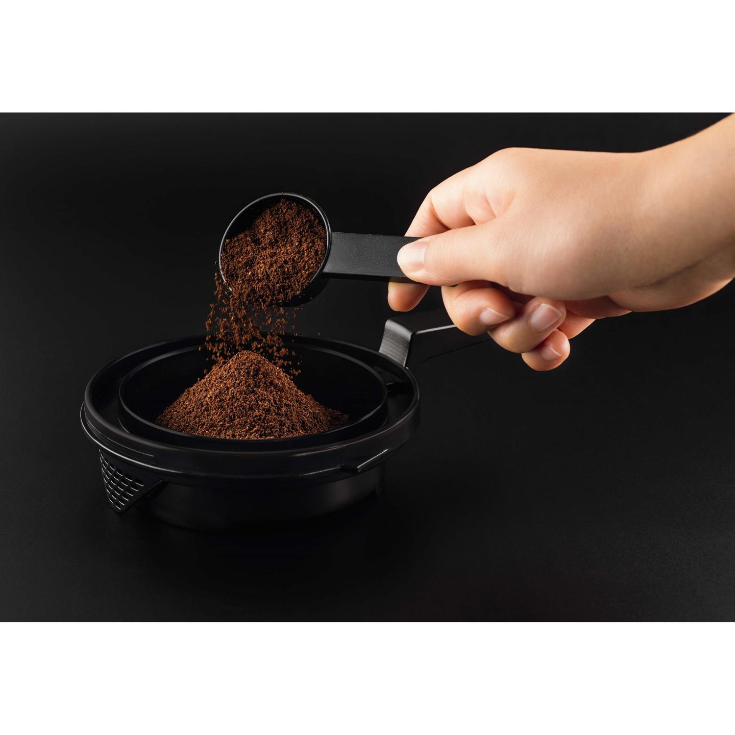 Aparat për Kafe me Filter Krups T8.2 KM4682, 850 W, Rezervuar 1 L, Deri në 12 Filxhanë – Bardhë/Argjend - 8