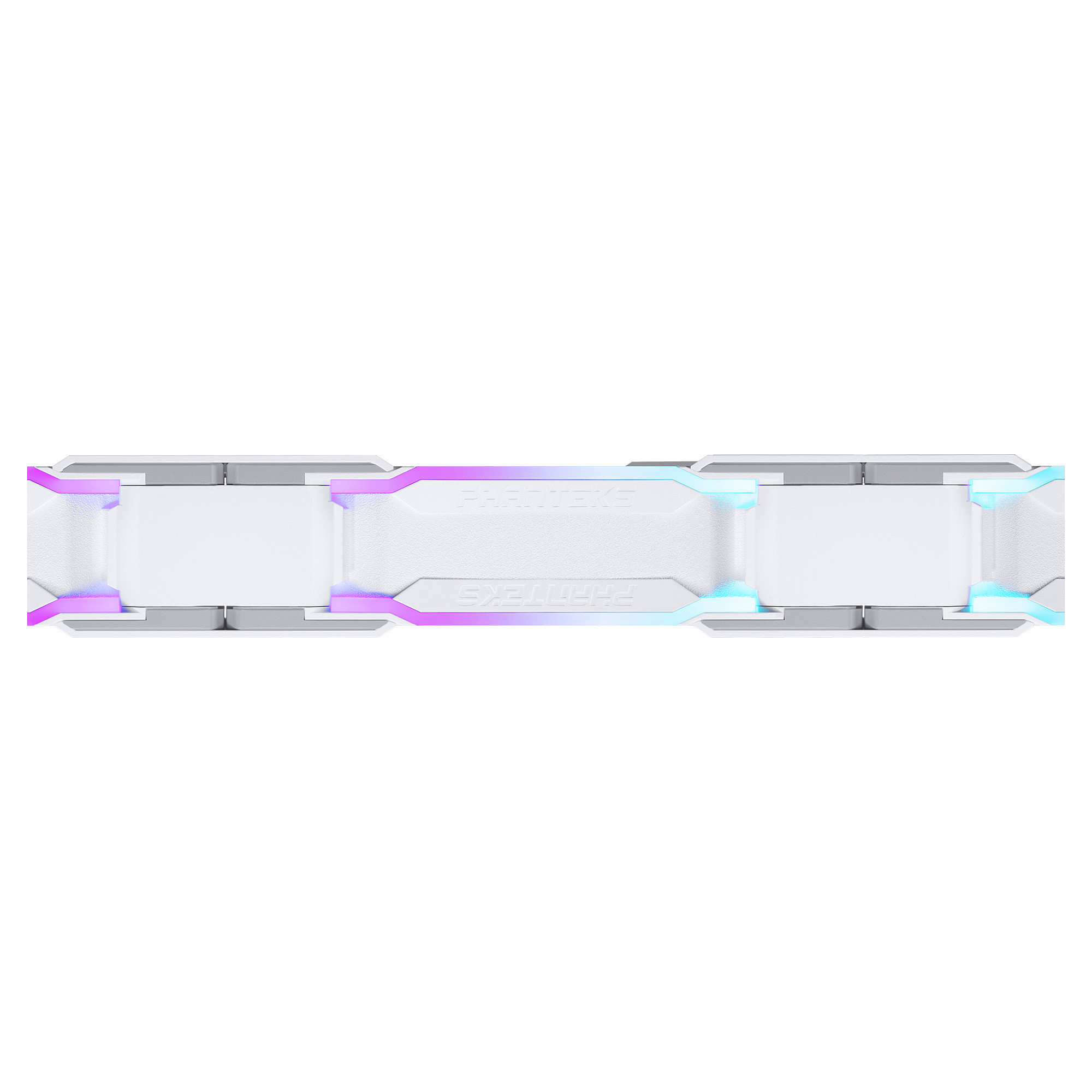 Ftohës për Kasë Phanteks D30-120 PWM Regular D-RGB / 120mm / 30mm / 250-2000 RPM / 64.3 CFM / 3.01 mmH₂O / 3-Pack – Bardhë - 6