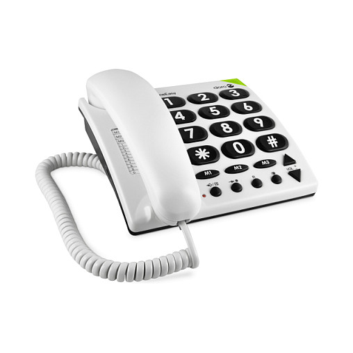 Telefon i thjeshtë Doro PhoneEasy 311c – Bardhë