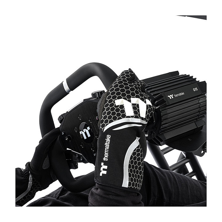 Aksesor Doreza për sim-racing Thermaltake Sim Gloves (XL) - Zezë - 6