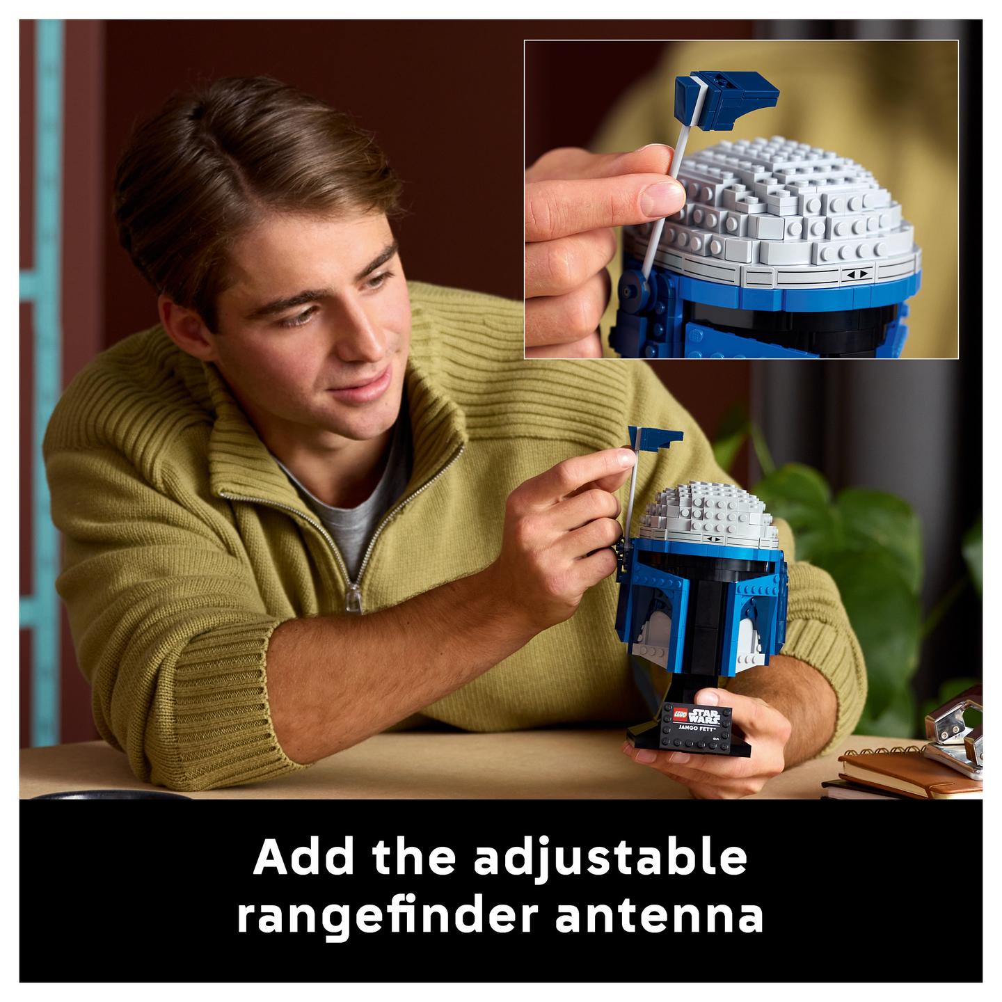 LEGO Star Wars Jango Fett Helmet 75408 - 35