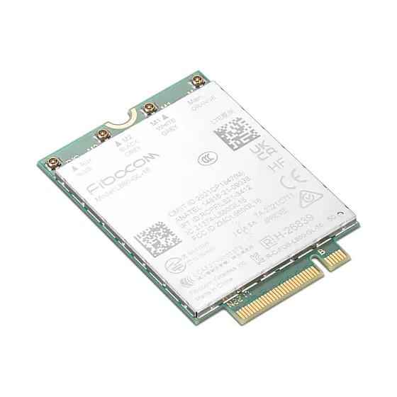 Karta të Rrjetit Lenovo Fibocom L860-GL-16, M.2 Key-B, 4G LTE CAT16, deri në 1Gbps, 4x4 MIMO, eSIM, GNSS