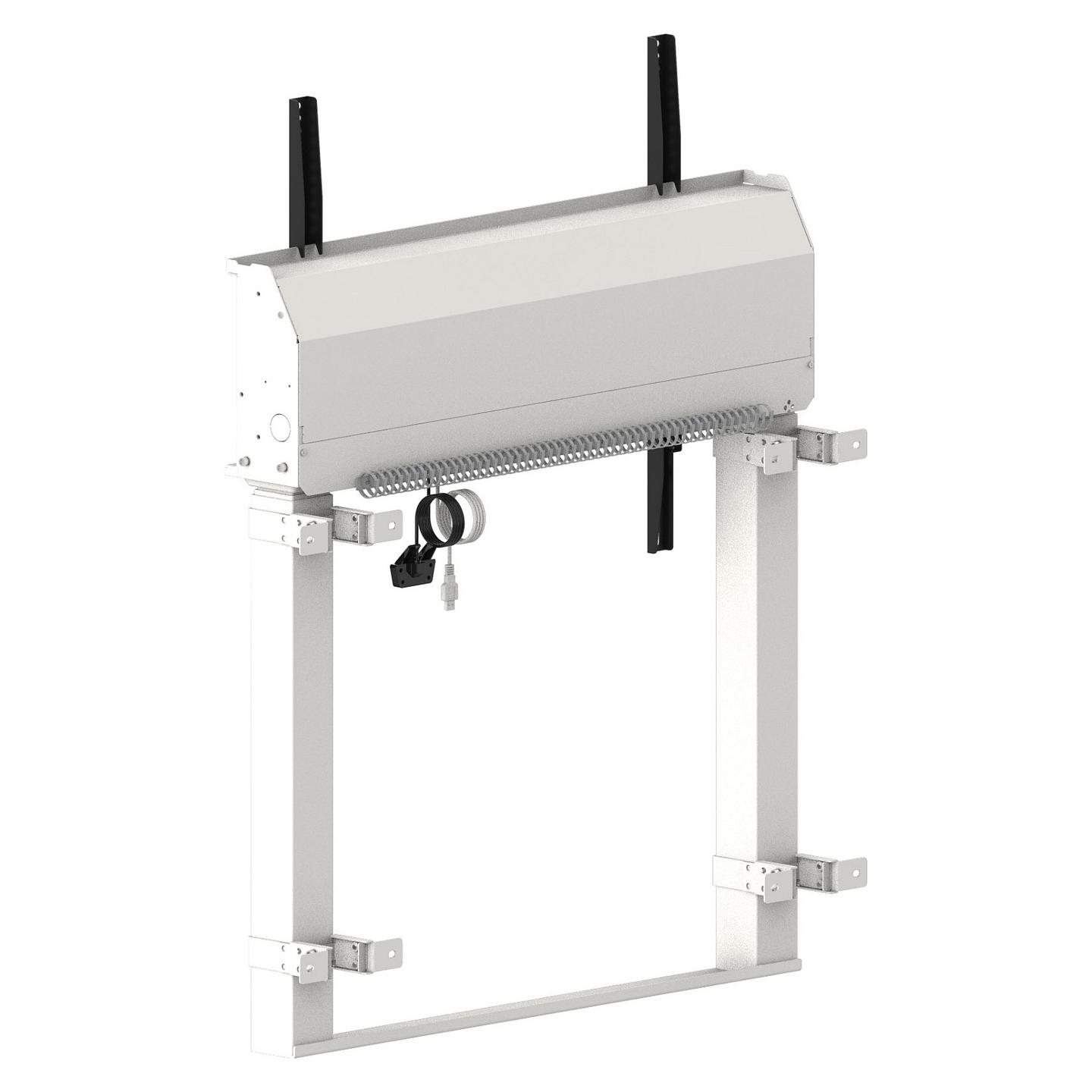 Mbajtëse për Monitor iiyama / 55″–105″ / deri në 120 kg / VESA deri në 800×600 mm / Elektrike - Bardhë - 17