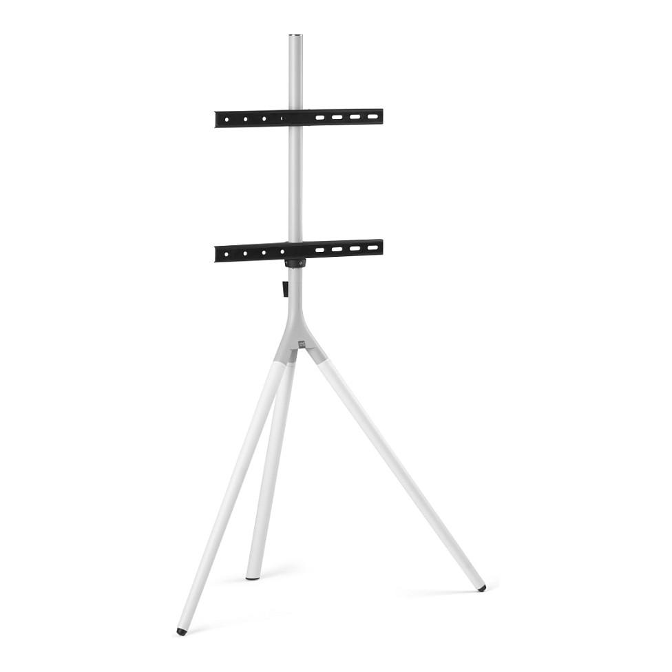 Mbajtëse për TV One For All WM7462 Tripod, 32–65", VESA deri në 400×400mm, 30kg, Rrotullim 360° - Bardhë - 2