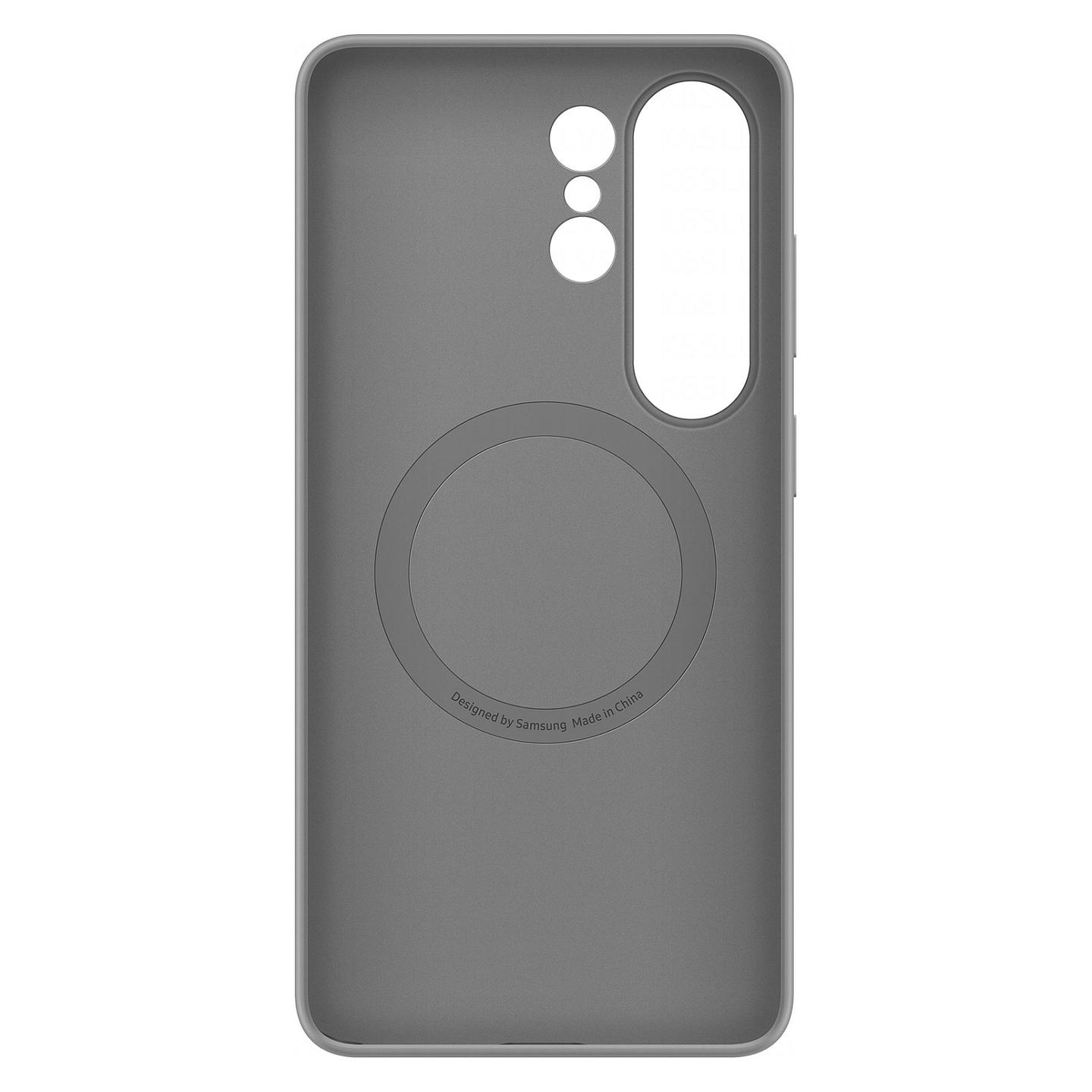 Aksesorë për telefon Samsung Silicone Magnet Case / Galaxy S26 Ultra / Silikon / Magnet i Integruar - Gri - 4