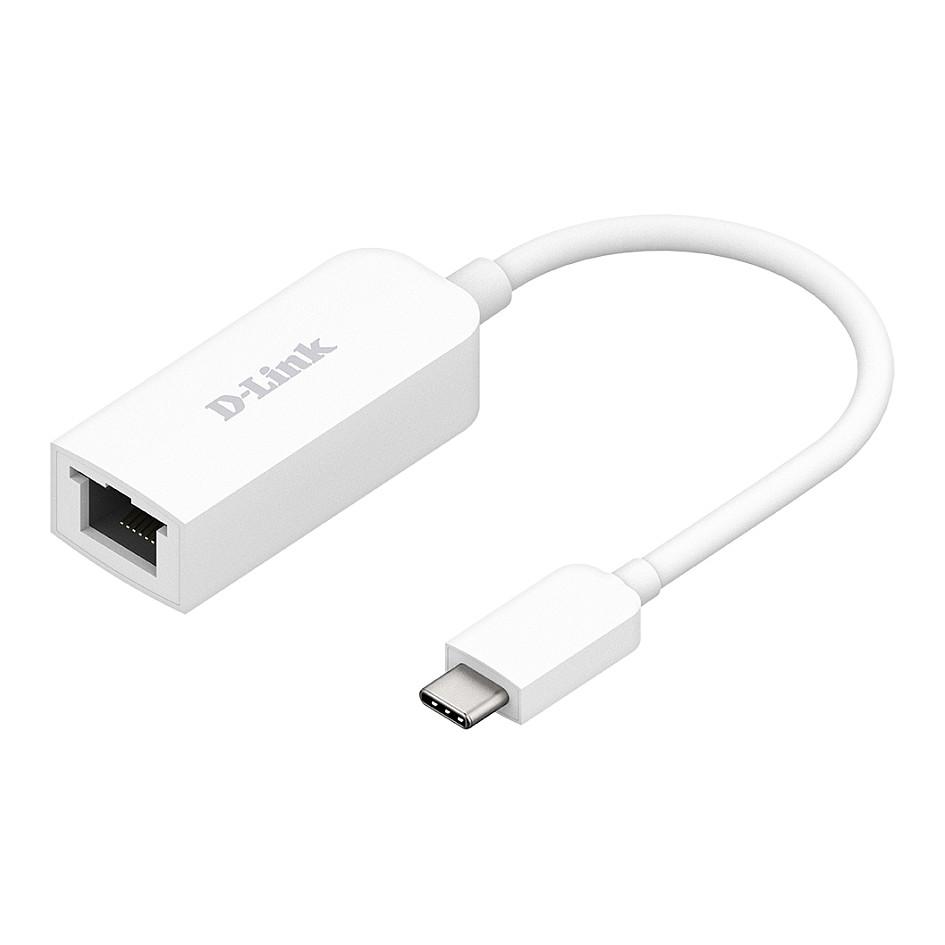 Adapter për Rrjet D-Link DUB-E250, USB-C, 2.5 Gigabit Ethernet 10/100/1000/2500 Mbps - Bardhë - 3