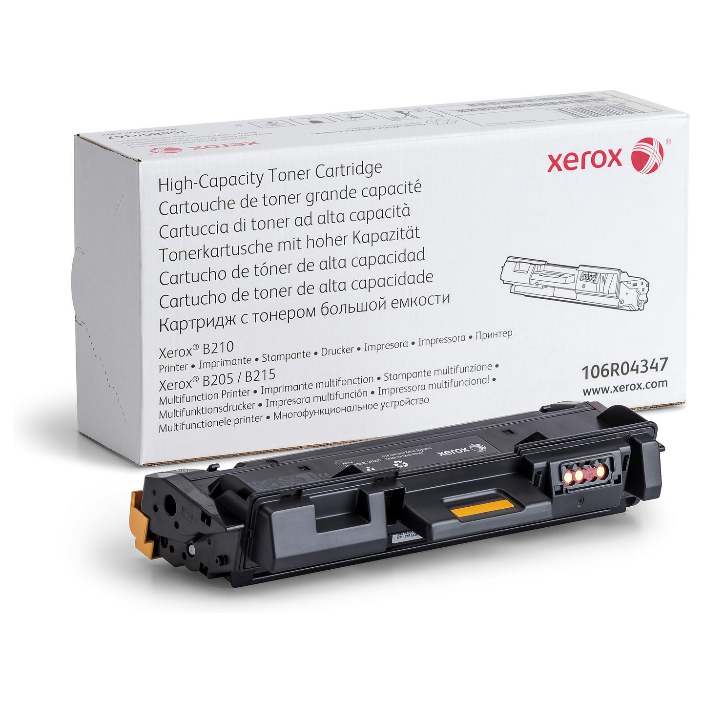 Toner Xerox 106R04347, 3,000 faqe - Zezë