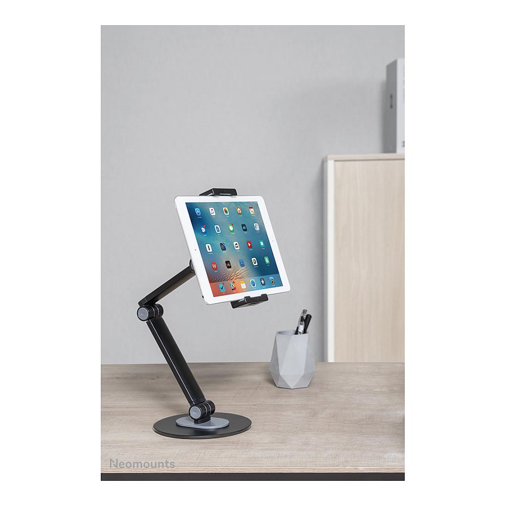 Mbajtëse për Tablet Neomounts DS15-550BL1, 4.7"-12.9", 360°, 270° - Zezë - 9
