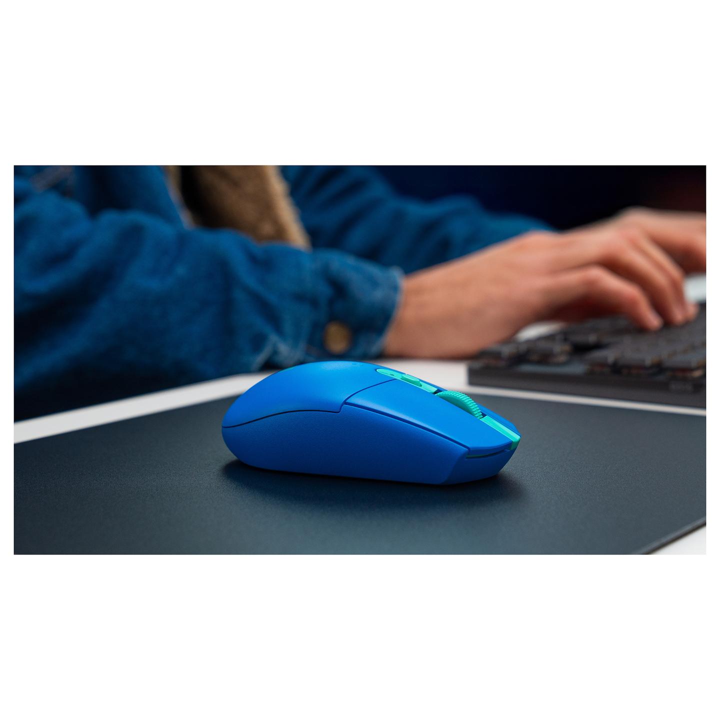 Maus Gaming Logitech G305 LIGHTSPEED, Wireless, 12.000 DPI, 6 Butona – Blu - 8