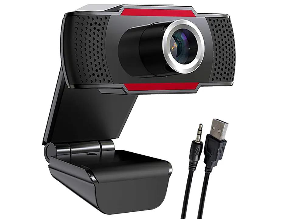 Webcam Tracer HD WEB008, 1280x720, 30fps, 100°, USB-A, Mikrofon - Zezë - 2